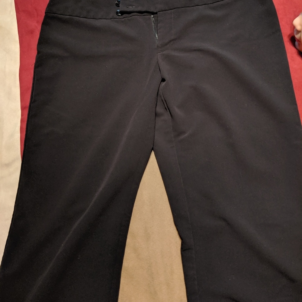 Black Maurices dress crop pants s 11/12